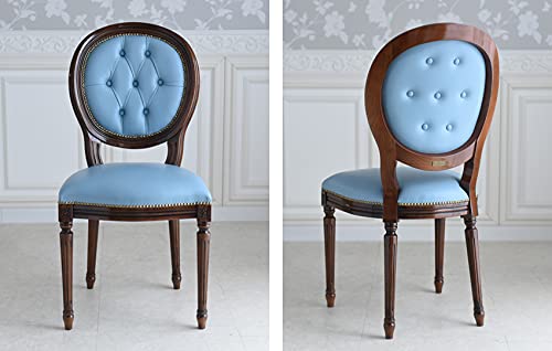 Amazon｜イタリア製 ルネッサンスItalia 彫刻ダイニングチェアー・本革